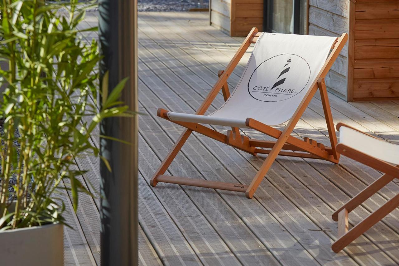 Hotel Cote Phare Contis-les-Bains Exterior foto